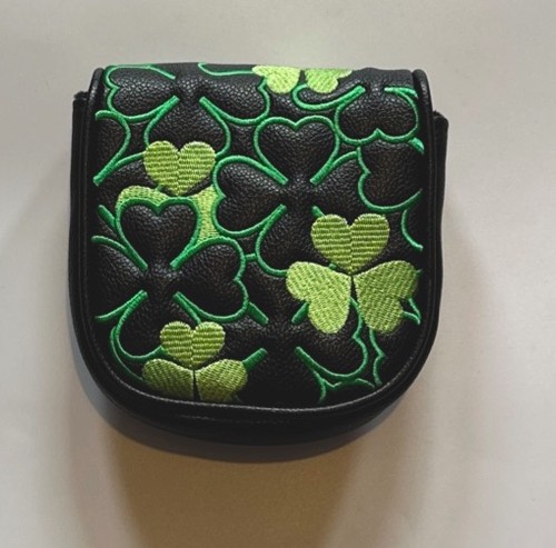 Shamrock clover golf mallet - shamrock,