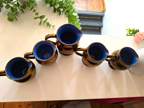 Caneigiau wales pottery jug - pottery,