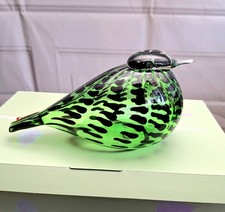 Iittala Oiva Toikka Glass Bird