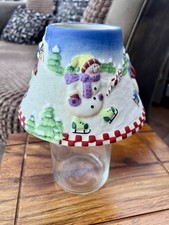 Yankee Candle Christmas Snowman Large Shade