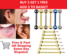 Surgical Steel Tongue Bar