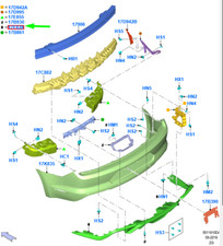 FORD MUSTANG MK6 Rear Bumper