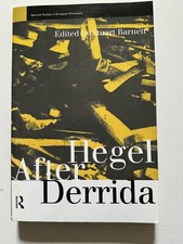 Hegel after Derrida Paperback
