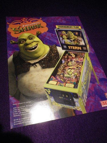 Stern shrek pinball - shrek,
