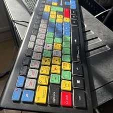 Adobe Premiere Pro Keyboard - Backlit - For Mac or PC Boxed