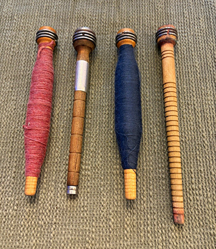 Lot vintage textile spool - vintage,