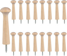 16 Pieces Wooden Shaker Peg