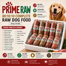 Prime Raw Dog Food Frozen 454g