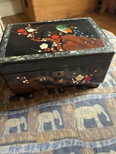 Vintage Japanese black lacquer