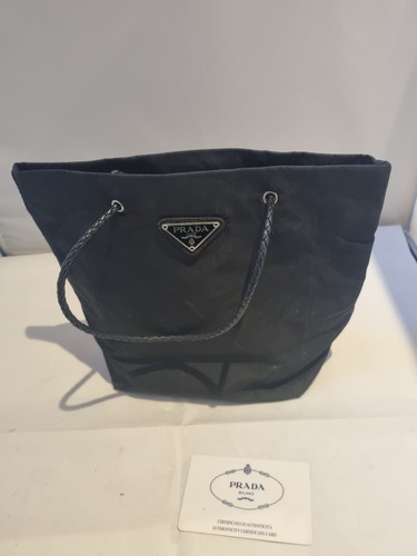 Prada nylon mini hand tote - mini, bag