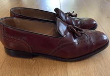 Italian Walnut brown Leather
