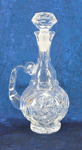 Small heavy cut crystal - cut,