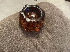 Antique Amber Glass Piano