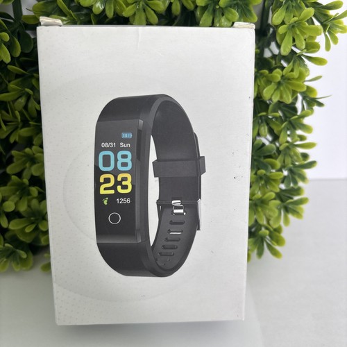 Fit tracker watch - tracker, black