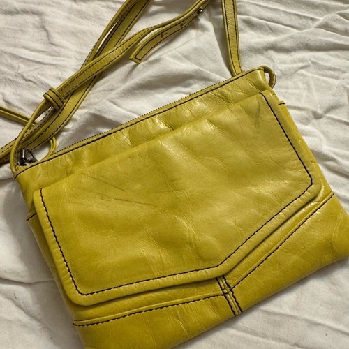 Hobo yellow leather - hobo, crossbody