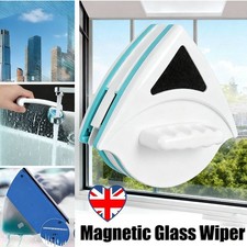 Magnetic Window Double Side Glass Wiper Glider Cleaner Glazing Clean Tool