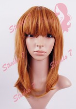 W174 Ginger Straight Fringe