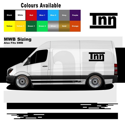 Side stickers for mercedes - side,
