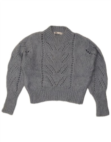 Zara womens crop crew - womens, neck