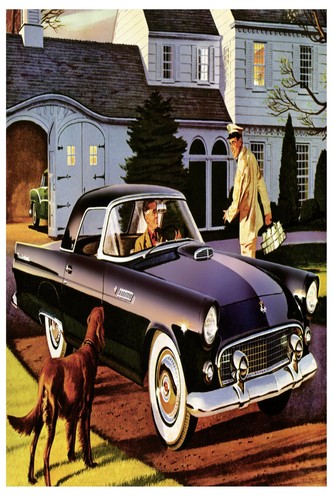 Vintage car poster - vintage,