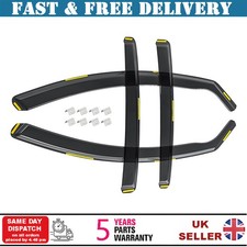 Rain Sun Wind Deflectors Fit