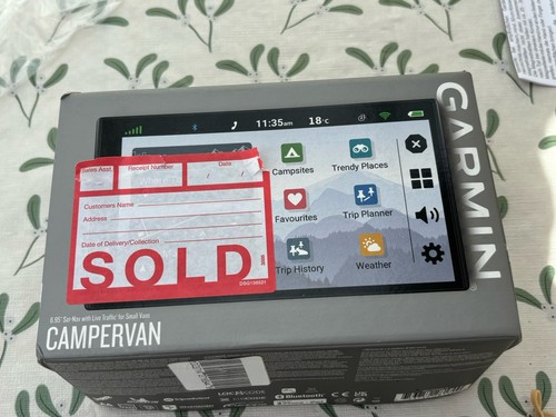Garmin campervan small - campervan, 6.95"