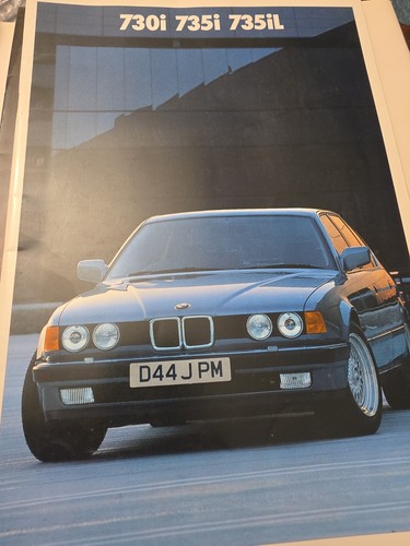 Bmw series brochure 1986 7 - brochure, 1986/7