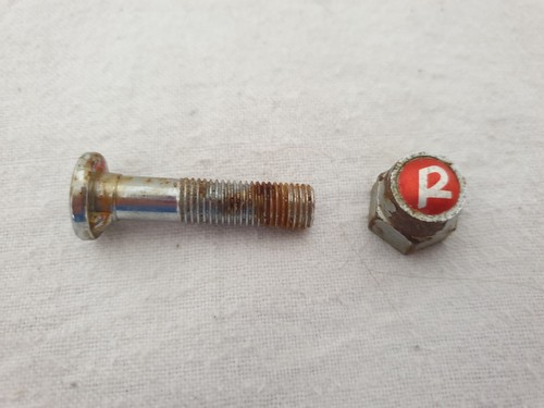 Raleigh seat post nut and - post,