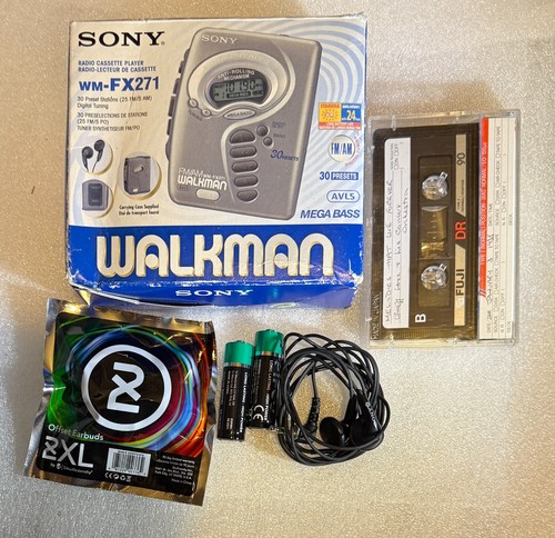 Sony fx271 walkman cassette - sony,
