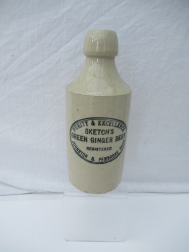 Mudlarked ginger beer bottle - mudlarked,