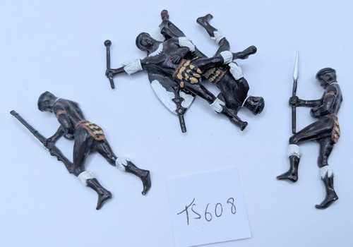 Lead zulu miniatures lying - lead,