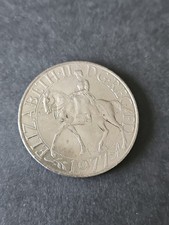 GB Crown: 1977 Silver Jubilee Crown Coin