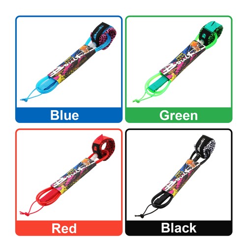 Surf leash 7mm thick 6ft - surf,