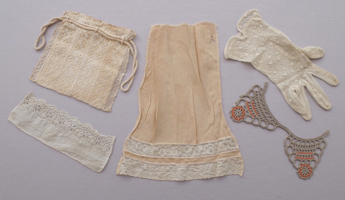 Various antique lace - x,