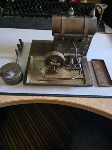 Vintage live steam - plant, with