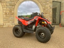 Can-am DS90 junior petrol quad bike. Good condition, colour red. 
