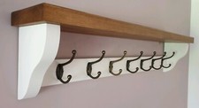 Coat Rack With Shelf 7 Double