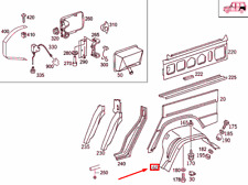 MERCEDES G-CLASS W463 G63 AMG LEFT SIDE REAR WHEEL INNER ARCH LINER A4636840100
