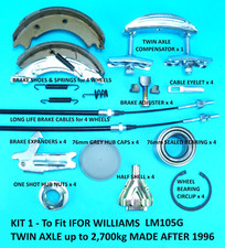 Brake shoes cables bearings - shoes,,