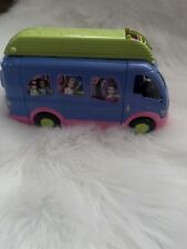 Polly Pocket Party Bus Purple With Working Light & Sound Origin 2004