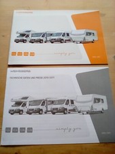 Weinsberg Motorhome Brochure & Carravan 2010/11 Reisemobil Wohnmobil Campingcar