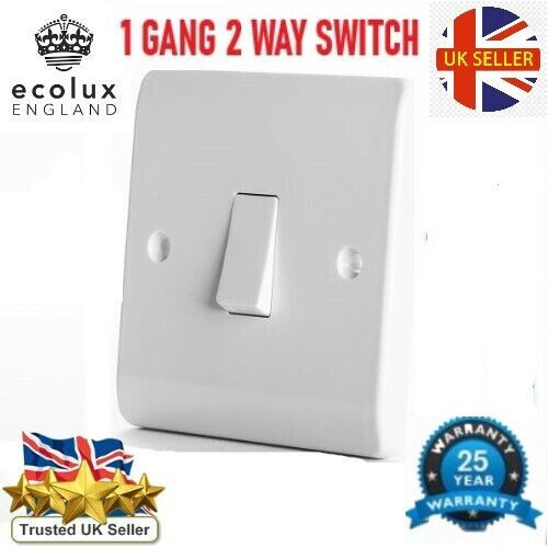 Light switch single gang - 1, way