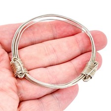 Elephant Hair Style Silver