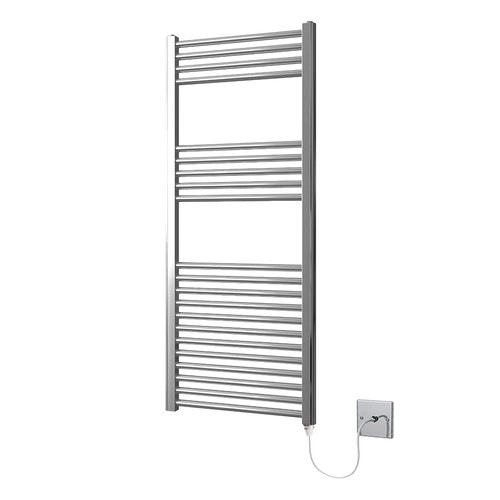 Chrome electric heated towel - chrome,
