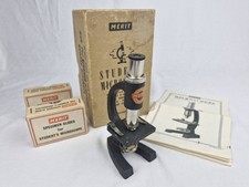 Merit Microscope and Slides