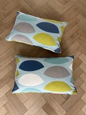 Large rectangular Linen Cushions x2 