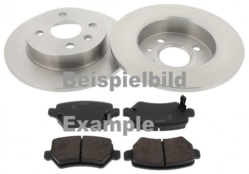 Rear brake discs pads - rear,
