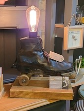 Vintage Roller Boot Lamp
