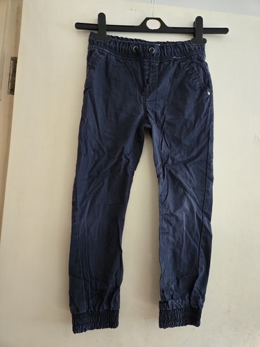 Boys navy blue cargo trousers - boys,