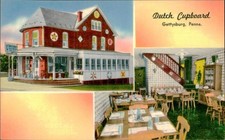 Vintage Linen Postcard Dutch